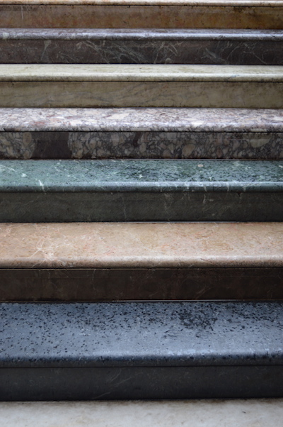 Scotsman Steps in various marbles